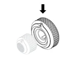 DRC-205-Knob-RP -Ultimate Audio Store DRC 205 Knobs Both Rear